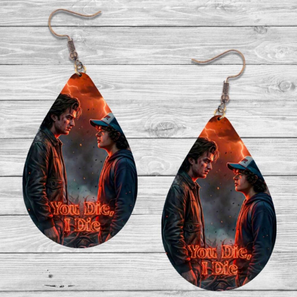 Stranger Things  Teardrop Earrings